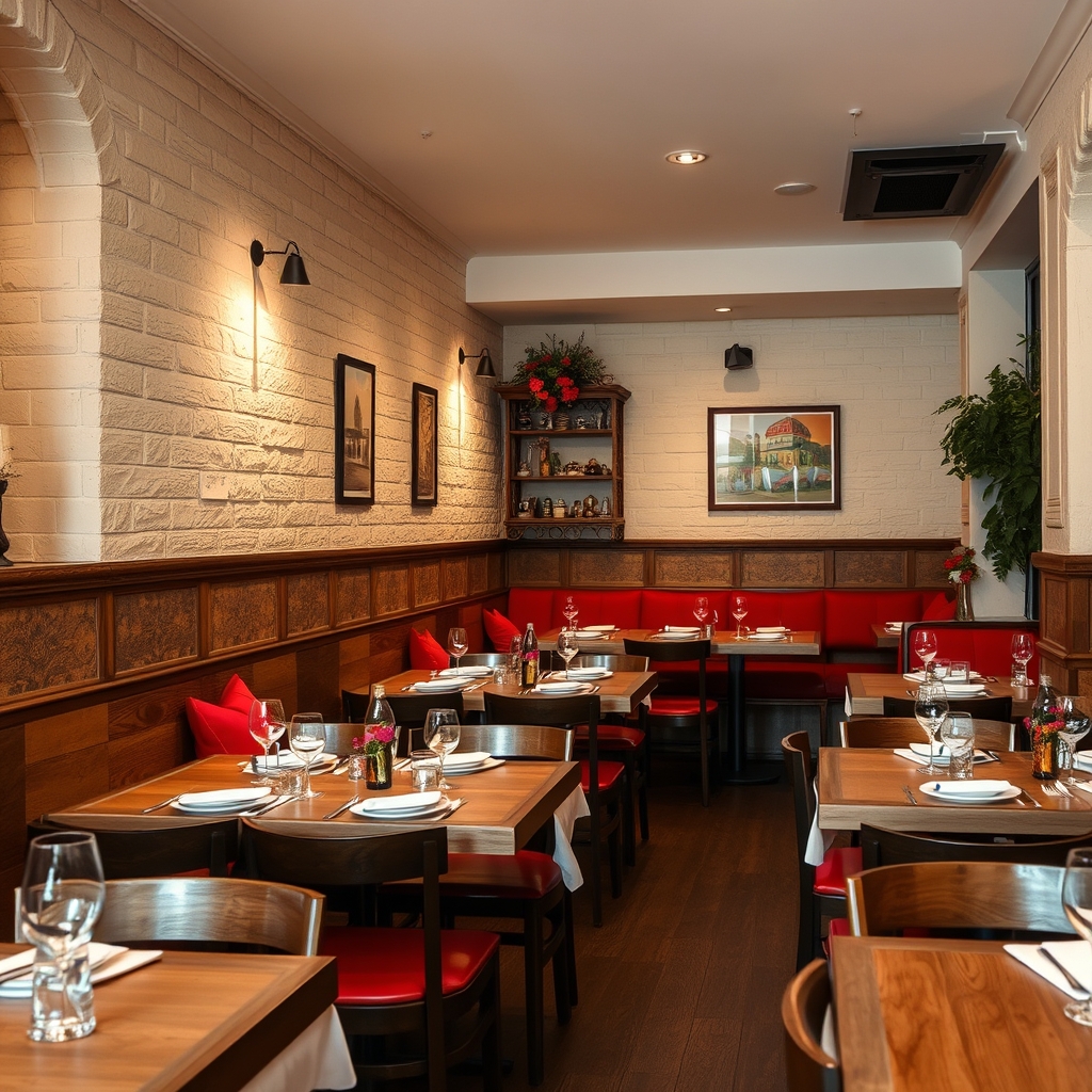 Salle de la pizzeria